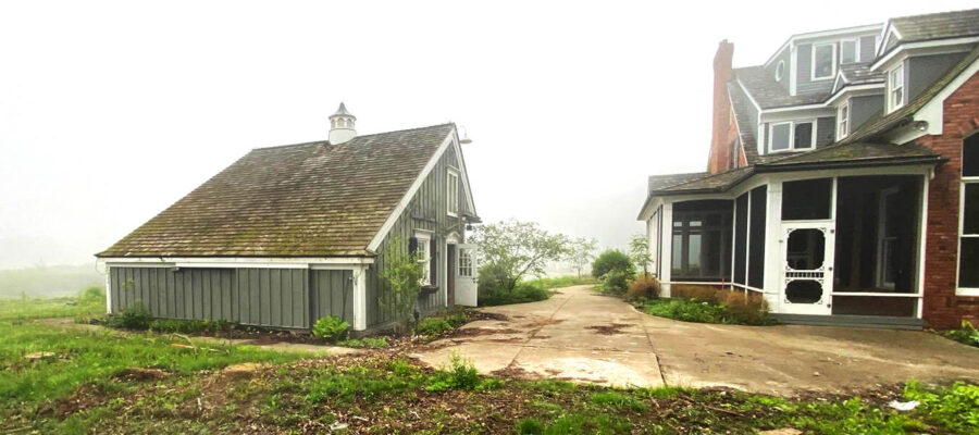 Garage Structure before Demolition